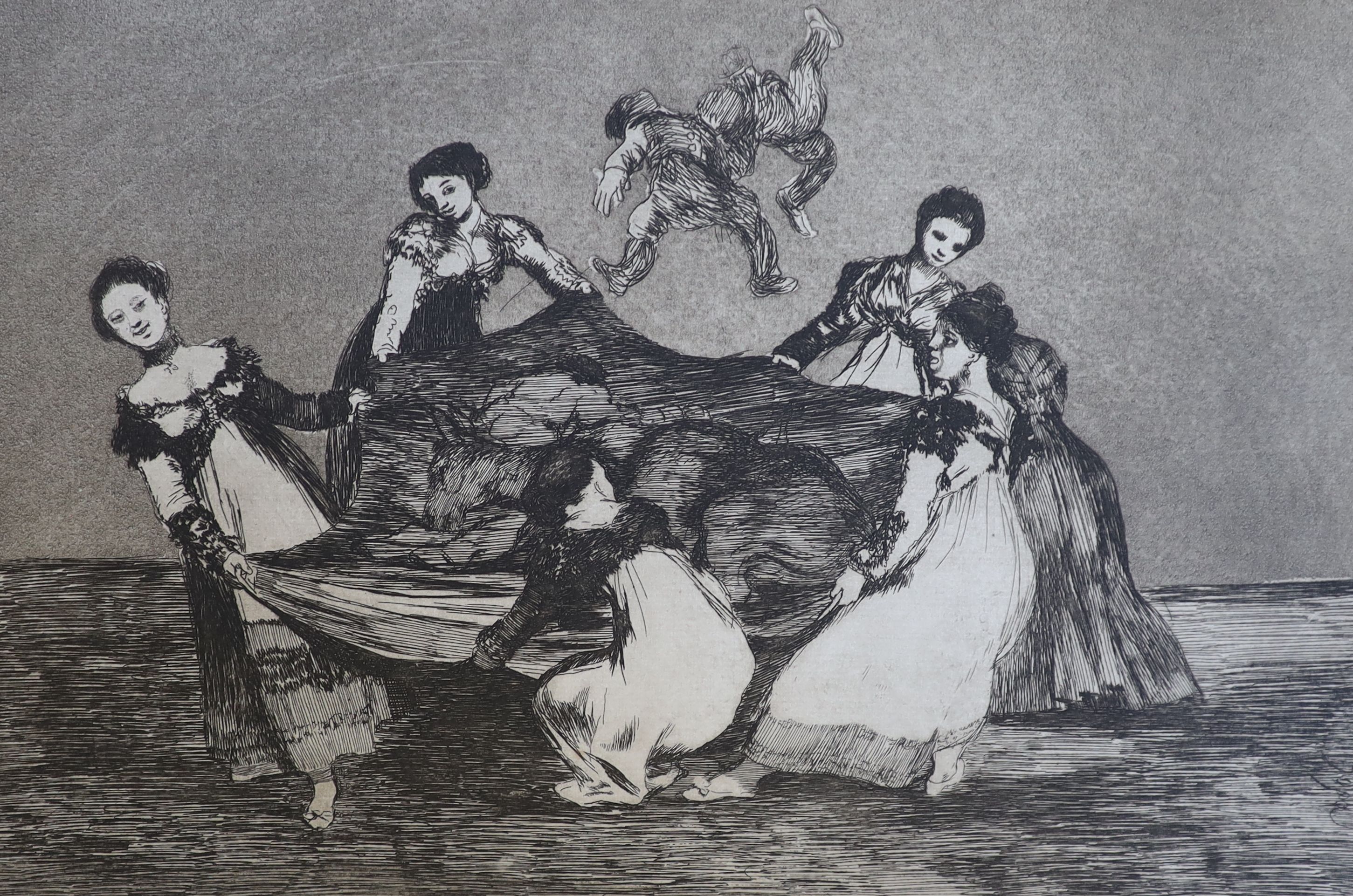 Francisco De Goya (Spanish, 1746-1828), Disparate feminino (Feminine Folly), from Los Proverbios, Etching and aquatint